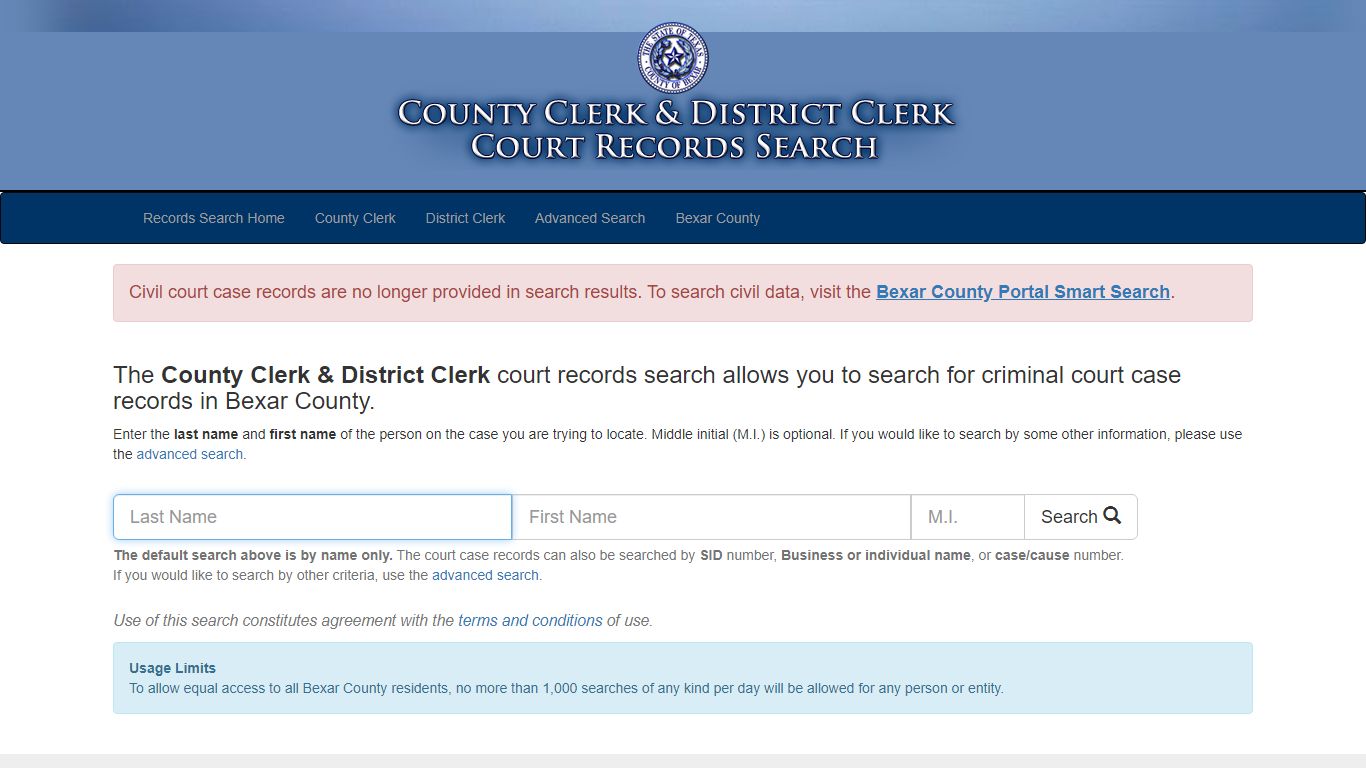 Court Records Search